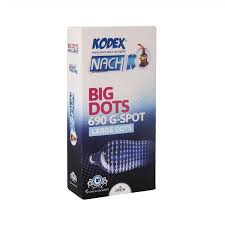 کاندوم کدکس مدل Big Dots بسته 10عددی